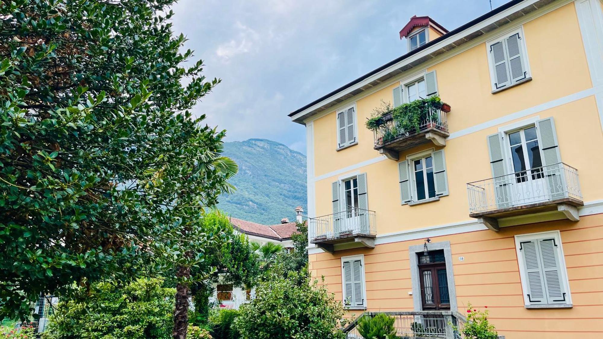 Апартаменты Antica Casa Storica Con Giardino Домодоссола Экстерьер фото